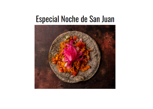 Especial Noche de San Juan