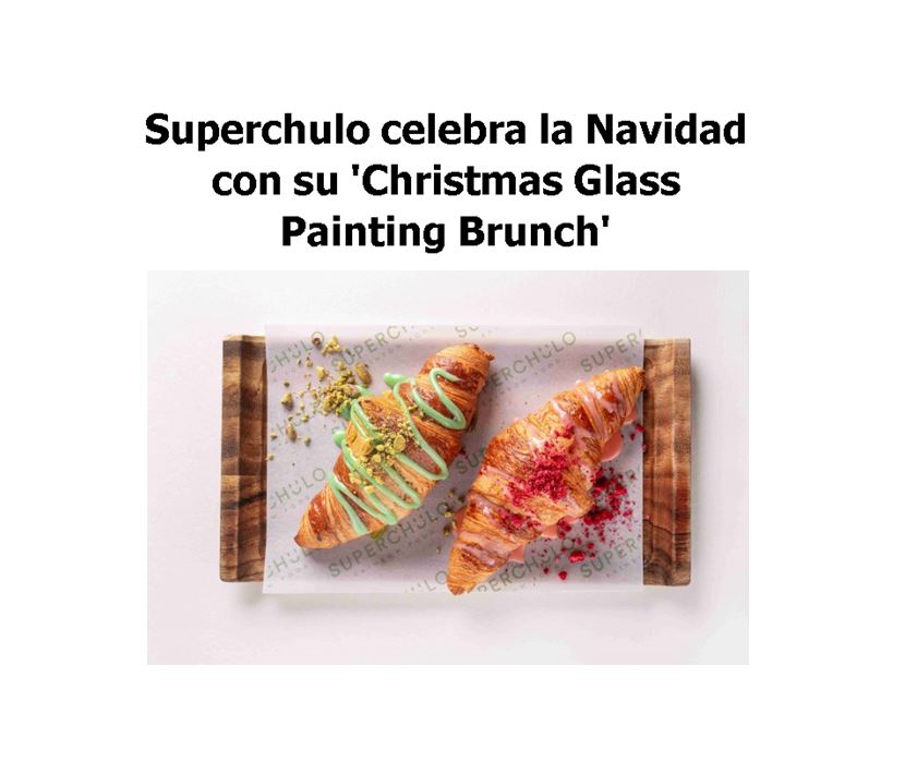 Superchulo celebra la Navidad con su ‘Christmas GlassPaintingBrunch’